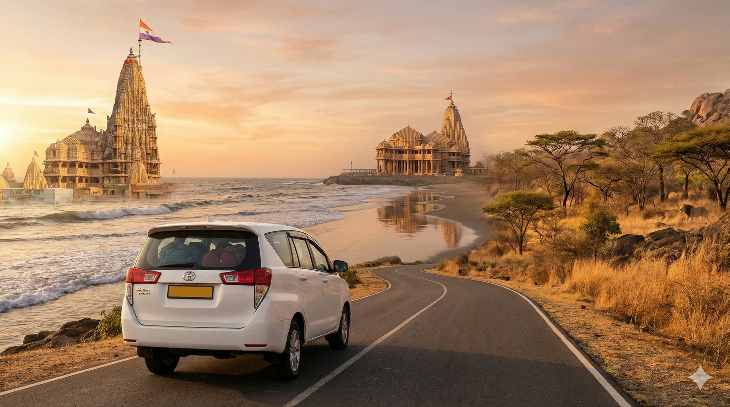 Rajkot airport to Junagadh